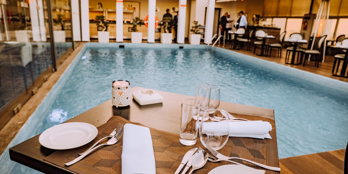 Twin and double room contain two beds space